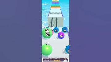 ball run 2048 level 7