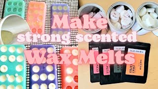 How I Make Strong Scented Wax Melts at Home!