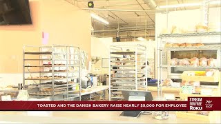 Toasted and The Danish Bakery raise more than $9,000 for employee who lost home in tornado
