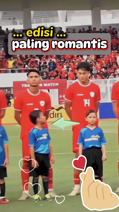 PALING ROMANTIS, dikedipin idola timnas🫰❤️ #shorts #trendingshorts #timnasindonesia #timnasday