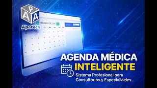 Sistema Profesional Para Agendar Citas En Especialidades Médicas Apatech Agenda Inteligente