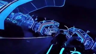 Tron roller coaster pov shanghai disneyland