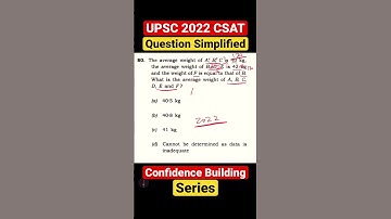 Finding Solvable CSAT Questions #upsc #csat