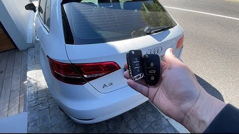 Audi A3 2018 Keys
