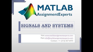 Signals and Systems Assignment Help