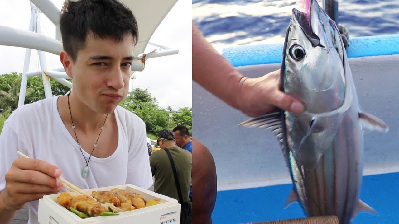 GIANT Fish in GREEN ISLAND + TASTY Taiwanese Lunchbox | East Coast Taiwan Food Tour pt. 3 | Luke Martin