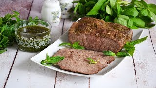 Говядина куском в духовке в фольге Говядина куском в духовке в фольге