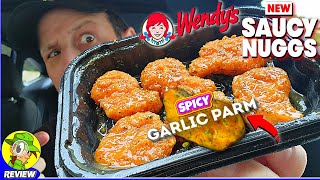 Wendy's® Spicy Garlic Parm Saucy Nuggs Review 👧🧄🧀 ⎮ Peep THIS Out! 🕵️‍♂️