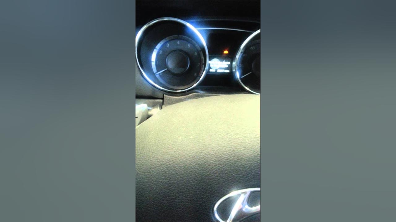 Hyundai Sonata 2011 will not start engine - YouTube