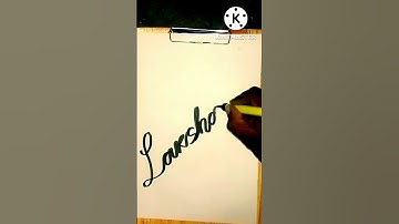 ✍️✍️✍️name writing/ lakshana#shorts