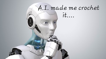 A.I. generated crochet kitty. ChatGPT gave me a pattern and you will never guess what happened....