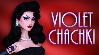 Custom Violet Chachki Doll ⛓🩸 [ RUPAUL'S DRAG RACE ]