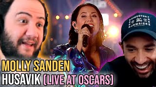 Molly Sanden - Husavik (Live at Oscars) First Time Seeing Reaction | Sweden | TEACHER PAUL REACTS