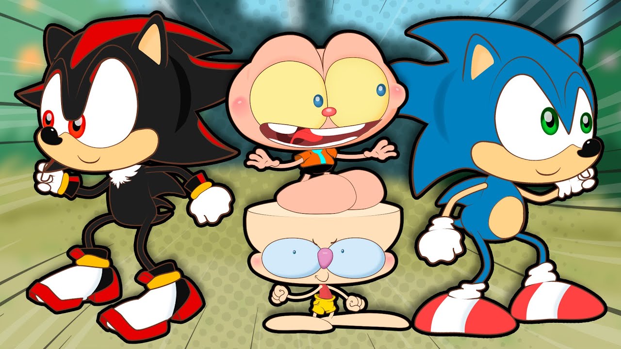 Mongo e Drongo apostam corrida contra Shadow e Sonic! Quem vai ganhar a pedra preciosa? 💎🏃🏼‍♂️