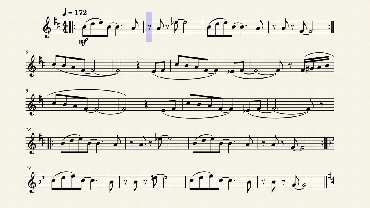 Splatoon - Splattack!, Arr. for Trumpet