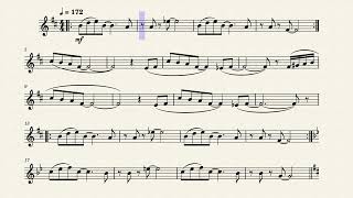 Splatoon - Splattack!, Arr. for Trumpet