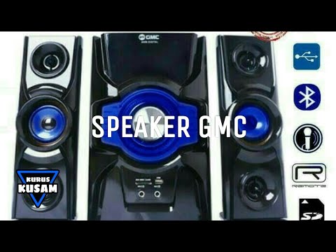 Unboxing Speaker GMC 889B Power Aktif Amplifier Murah Berkualitas