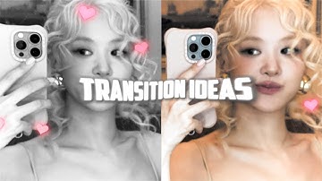 5 transition ideas for when you