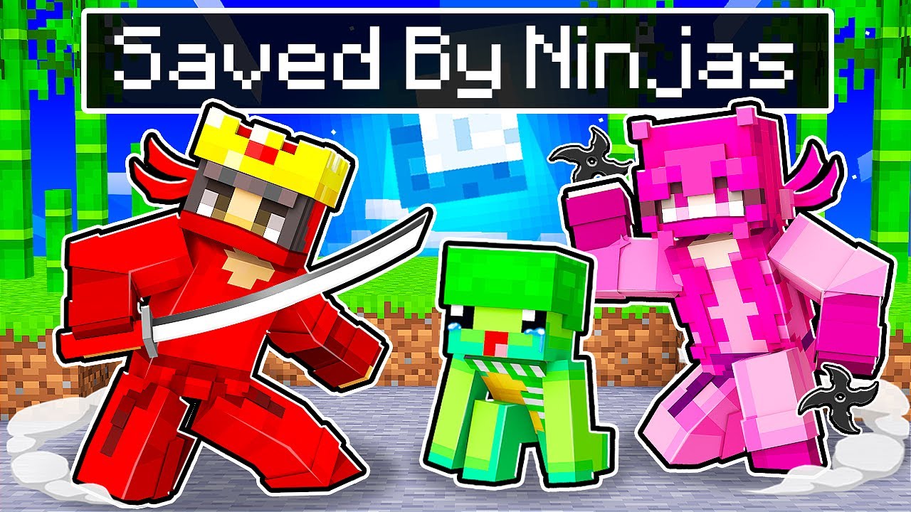 Saved By NINJAS In Minecraft!