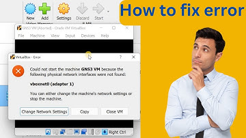 how to fix gns3 vm network adaptor issue || could not start the machine GNS3 VM #virtualbox