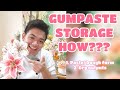 HOW TO STORE GUMPASTE or SUGARPASTE, protect from humidity! Vlog 17 by marckevinstyle