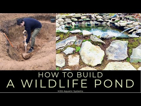 How To Build A Wildlife Pond (Timelapse)