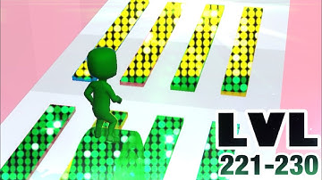 Layers Roll - LVL 221-230 - Gameplay Walkthrough