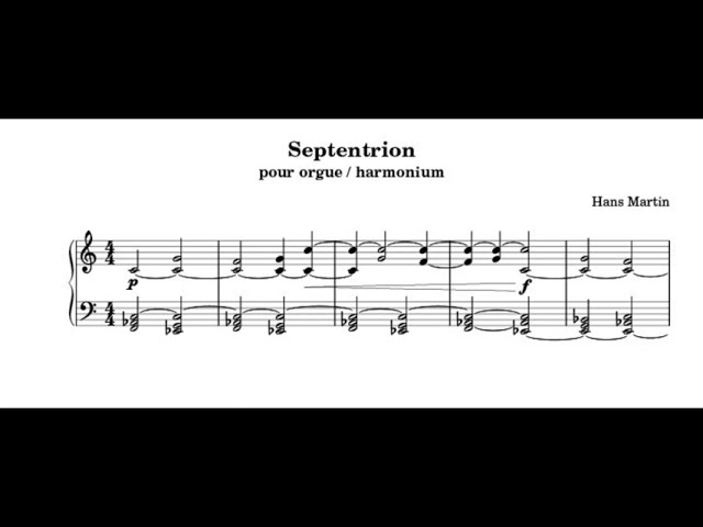 CHARLES TOURNEMIRE - L'Orgue Mystique - Part 17 (Score Video