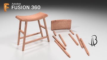 Furniture Design Speedrun 4 - Using Autodesk Fusion 360 - stool