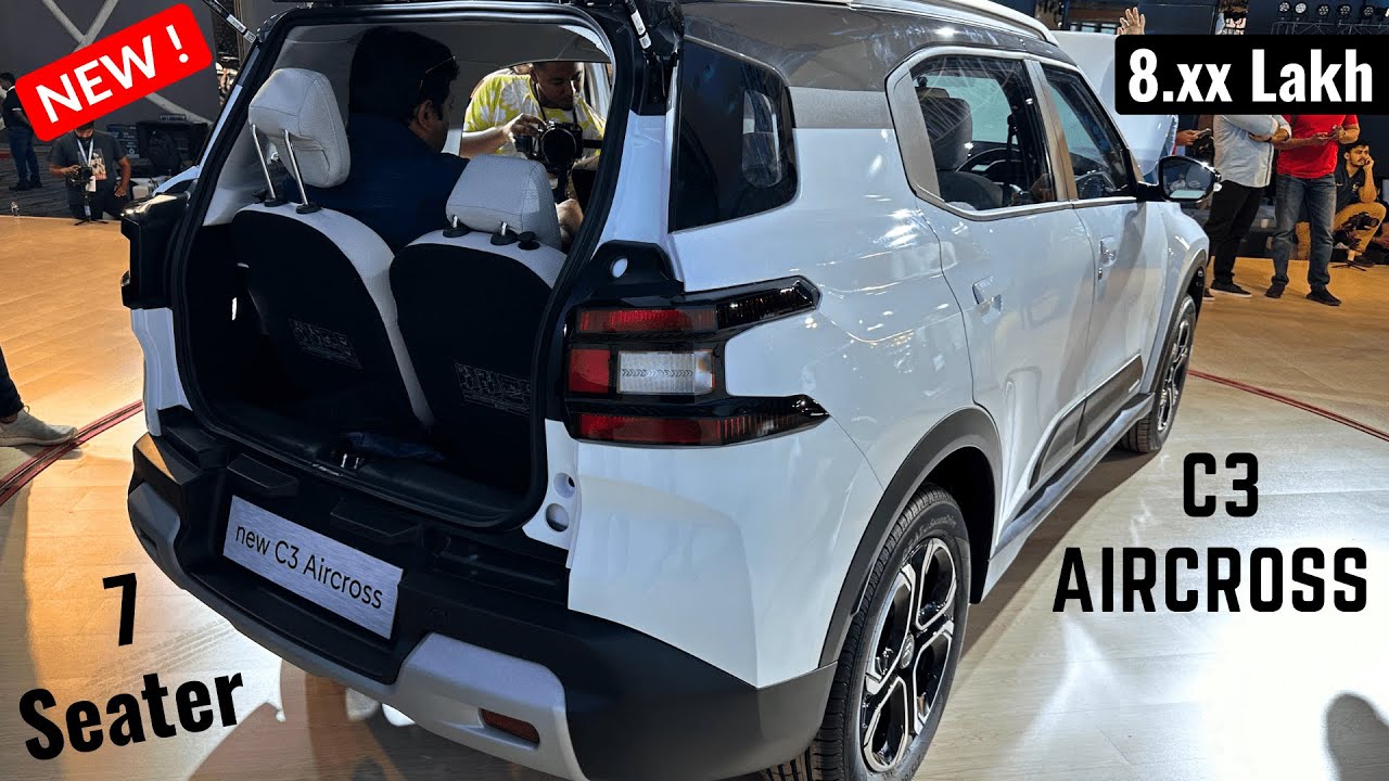 New Citroen C3 Aircross Turbo 2023 7 Seater SUV Better Than Hyundai New Citroen C3 Aircross Turbo 2023 7 Seater SUV Better Than Hyundai