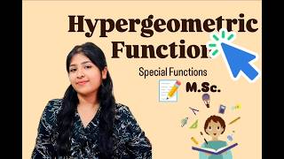 Hypergeometric Function #msc #special #function #maths #exam #education #facts #content #important