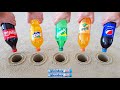 Experiment !! Coca Cola, Pepsi, Sprite, Fanta, Yedigün and Mentos Underground