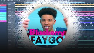 Lil Mosey - Blueberry Faygo Remake Instrumental In Fl Studio Free Flp Download