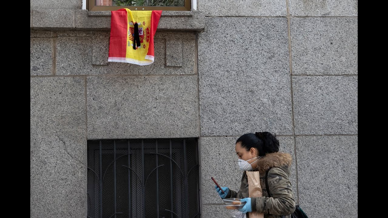 Spain COVID19 cases reach new low YouTube