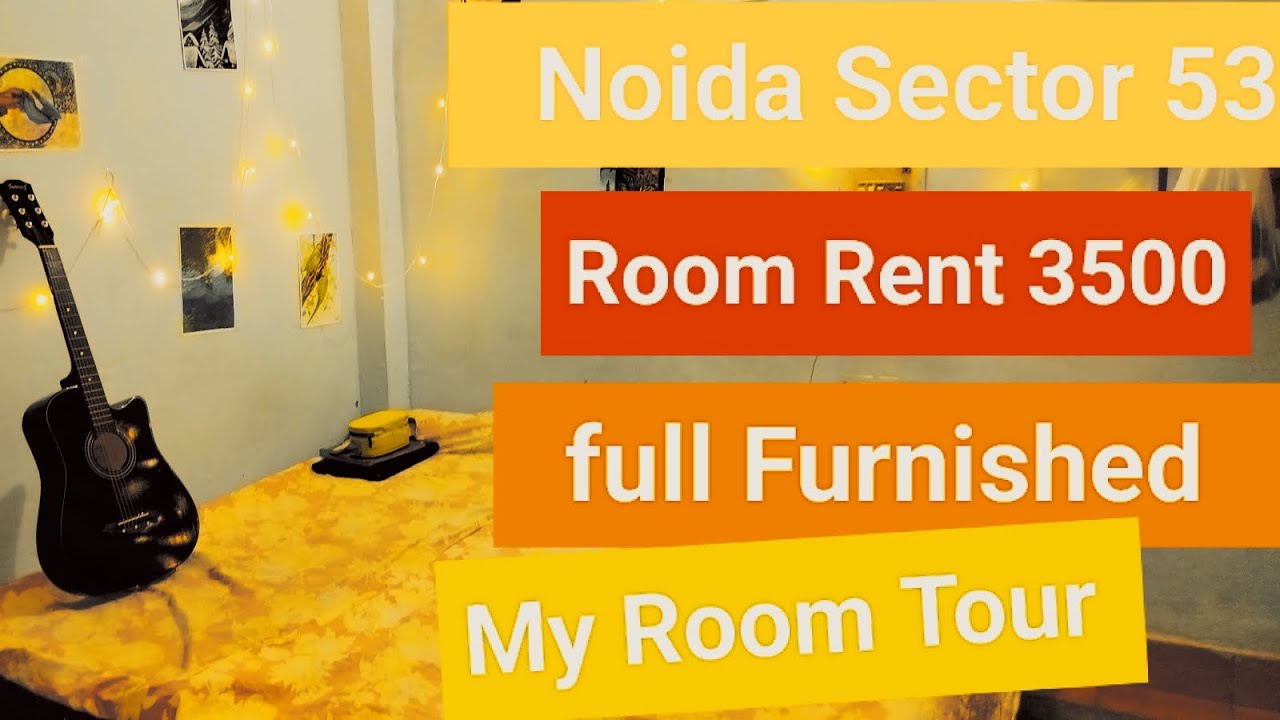 Noida Room Rent 1Bhk ll My Room Tour ll Noida Sector 53 ll viral live