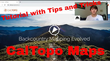 How to use CalTopo Backcountry Maps (Tutorial and Tips for planning a backcountry trip)