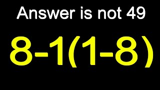 Celebrity This Simple Math Mistake Confuses Everyone! Wealth