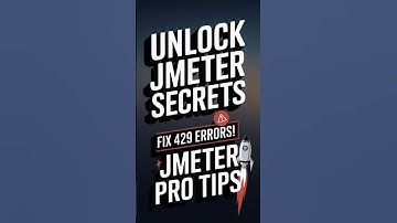 Fix 429 Errors in JMeter Like a  Pro! #jmeter #performancetesting #tech #qaengineer #performance