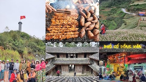 Cao nguyên đá Đồng Văn: Cột cờ Lũng Cú - Nhà vua Mèo - Ăn đêm ở Phố cổ - Cả đồi hoa tam giác mạch