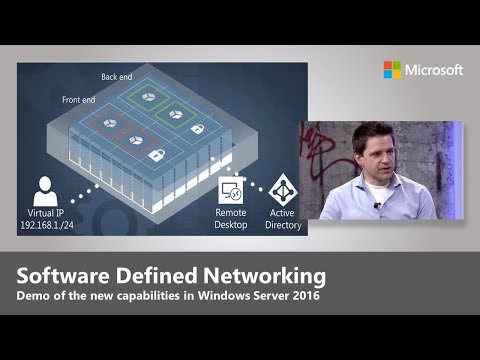 An Introduction to Software Defined Networking with Windows Server 2016