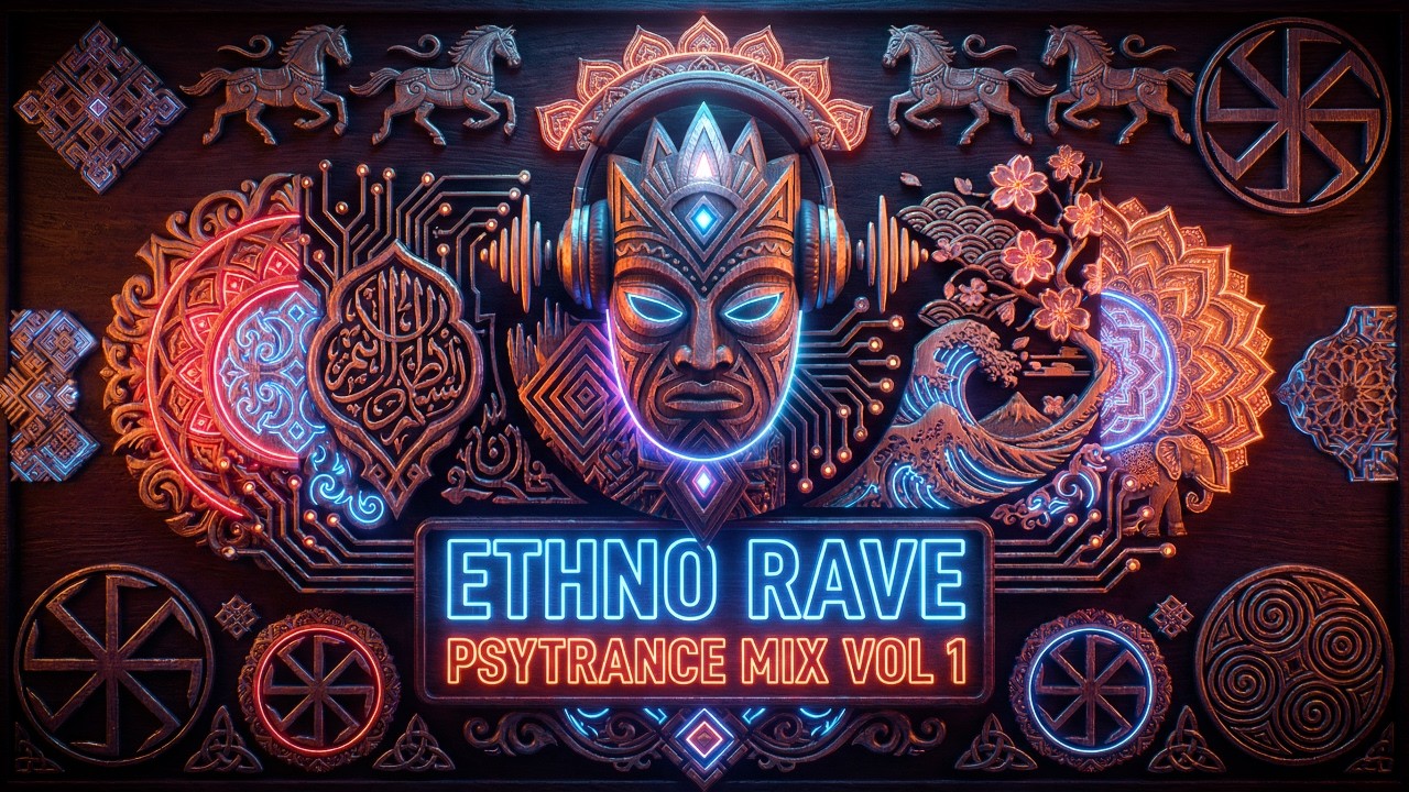 Ethno Rave psytrance mix vol 1 | Mongolian, Indian, Arabic, Celtic, Slavic, Balkan, Viennese
