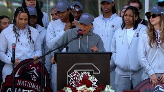 Women's Basketball Welcome Home Celebration — 4/4/22