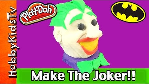 Play-Doh Villain Surprise Egg Sculpt! HobbyKidsTV