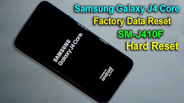 Samsung Galaxy J4 Core Hard Reset | SM-J410F/G Factory Data Reset