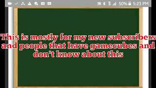 The gamecube menu secret(read description)