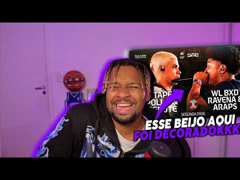 ALVA REAGE E BEIJA SOBRE: JOTAPÊ, APOLLO E NEGROTE X WL BXD, RAVENA E ARAPS NA BDA 10 ANOS