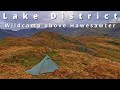 Lake district wildcamping above haweswater