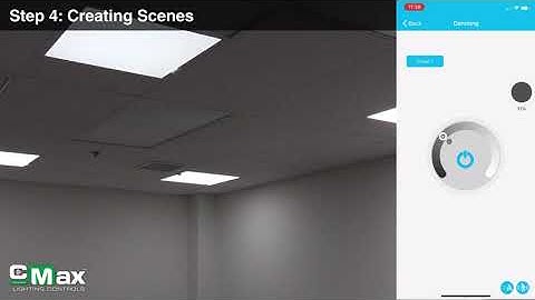 cMax Network Controls: Step 04 -  Creating Scenes