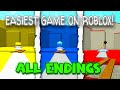 All endings part1  easiest game on roblox roblox