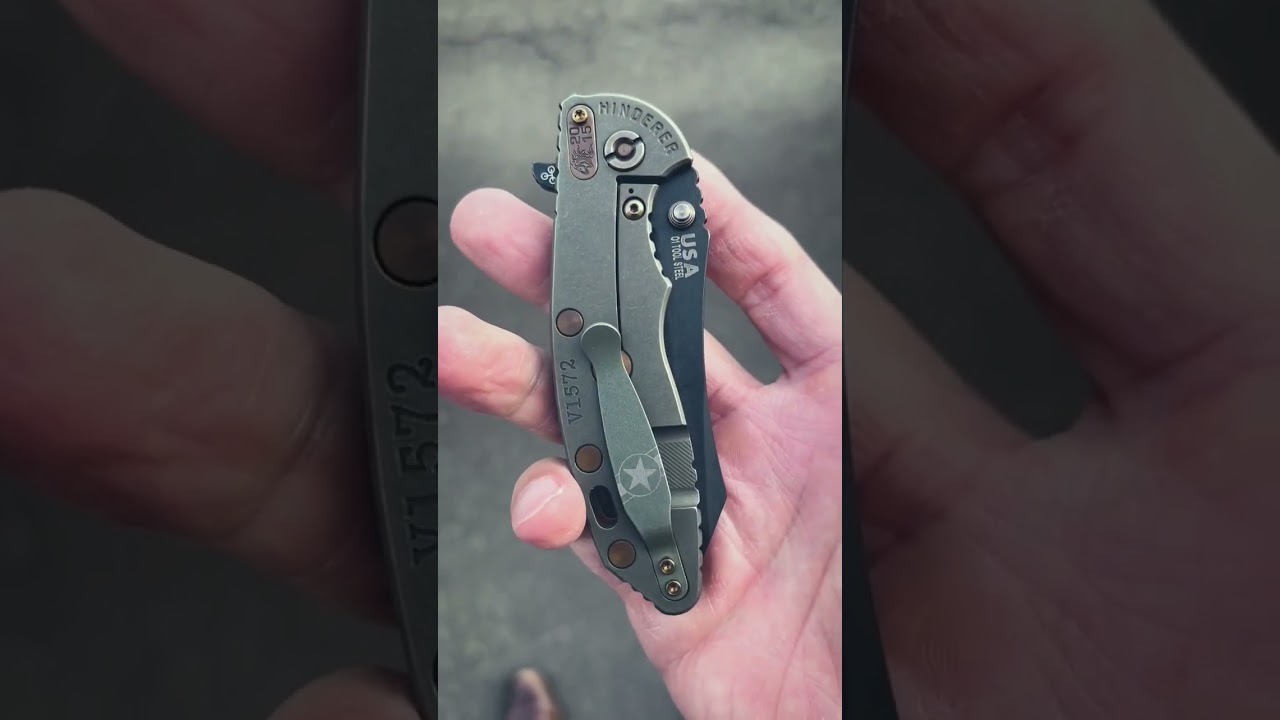 Любопытный складень - "Hinderer XM-18 3.5 Skinner Tri-Way Vintage Series"